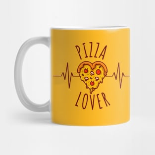 Pizza Lover Pizza In A Heartbeat Mug